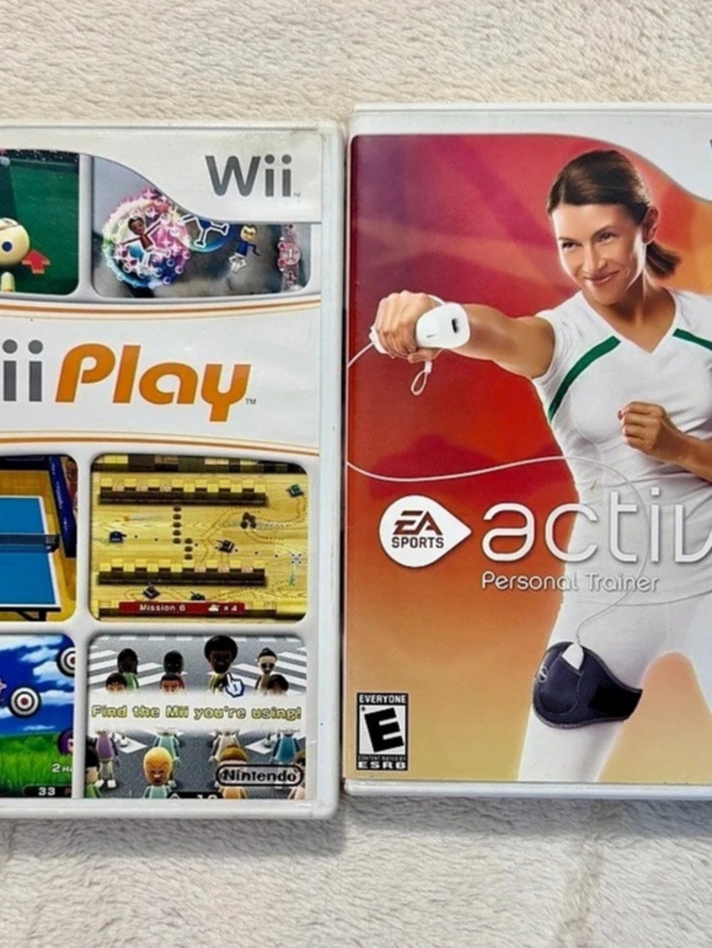 Nintendo Wii Play and Wii Fit Plus with Wii Balance Board Wii Games Wii